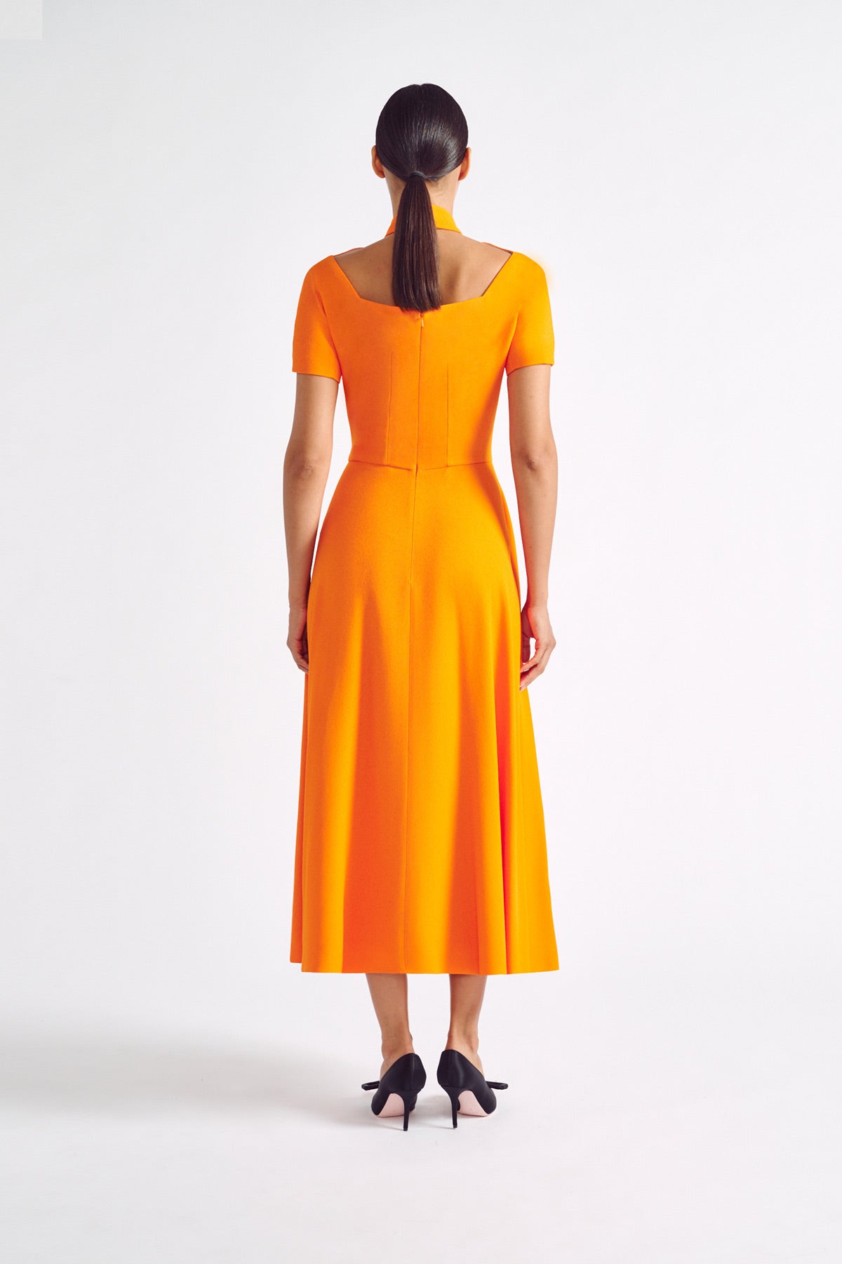 Sleeve Pleated Dress | Emilia Wickstead